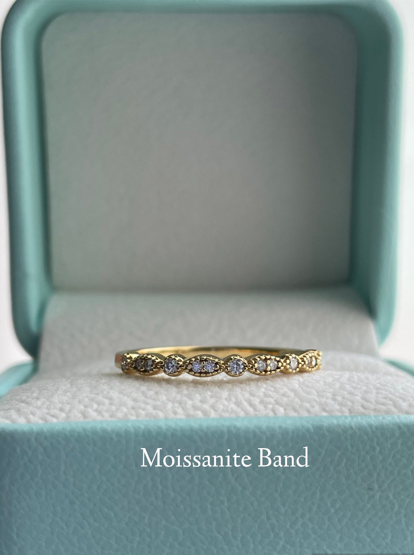 3.5CT Oval Cut Engagement Ring: Yellow Gold Vermeil, Hidden Halo, art deco moisssnite band