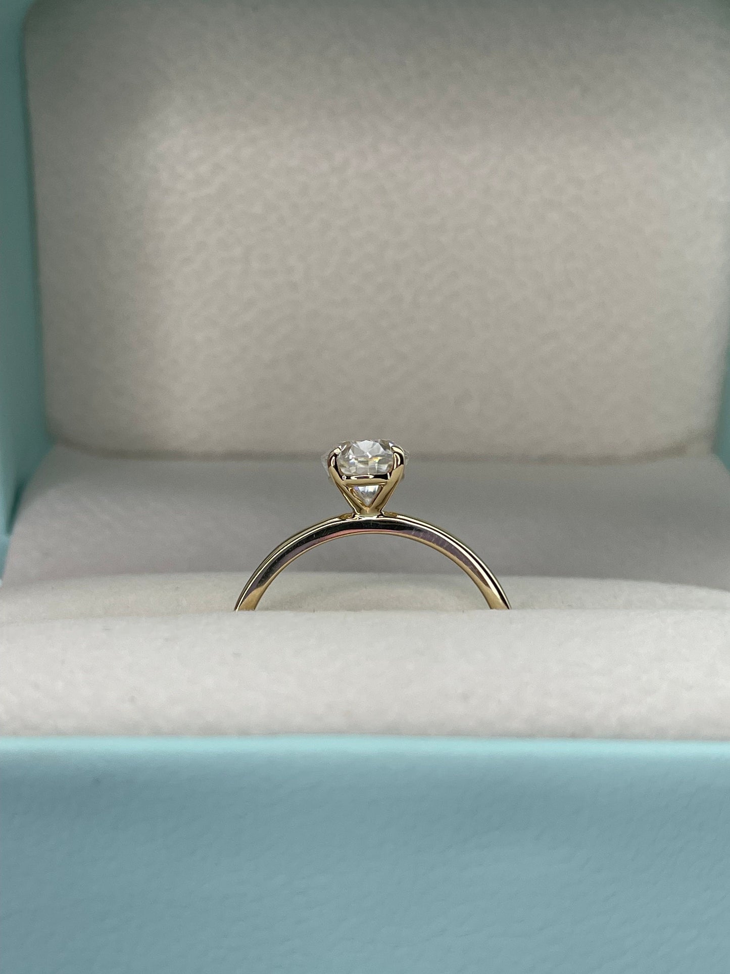 10K, 14K,Rose Gold, Yellow Gold, White Gold, silver 925 Engagement Ring with 1.5CT VVS D Moissanite